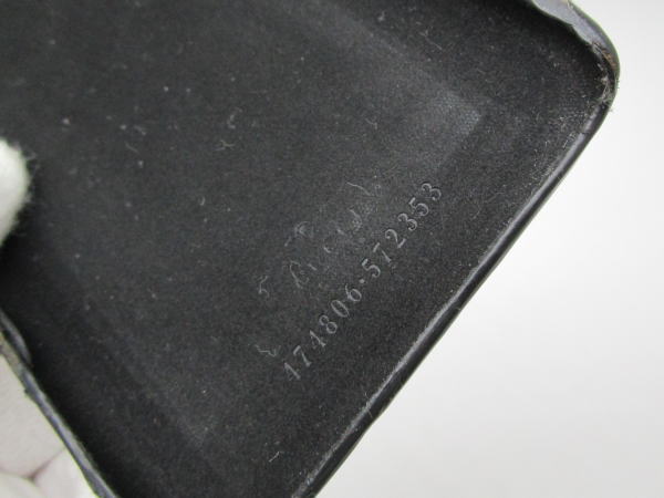 814 グッチ アイフォンケース7プラス/8プラス GGマーモント 474806 ブラック - 画像 (4)