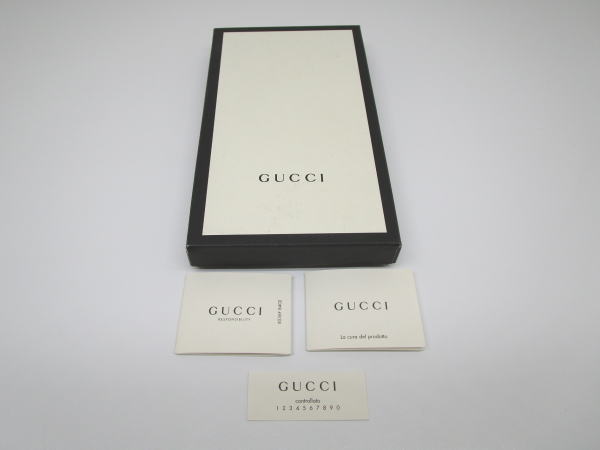 814 グッチ アイフォンケース7プラス/8プラス GGマーモント 474806 ブラック - 画像 (10)