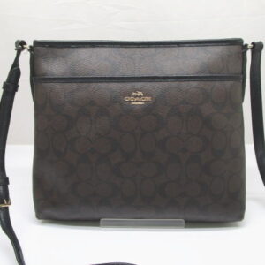 1102 コーチ ショルダーバッグ F34938 シグネイチャー PVC レザー クロスボディ