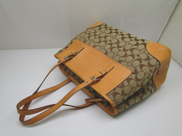 1106 コーチ トートバッグ シグネイチャー 6894 - 画像 (2)