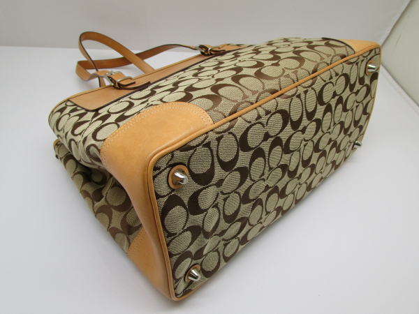 1106 コーチ トートバッグ シグネイチャー 6894 - 画像 (3)