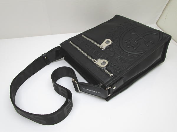 2340 カステルバジャック ダナン 045114 合成皮革 ブラック ショルダーバッグ 新品 - 画像 (2)