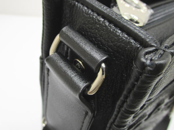 2340 カステルバジャック ダナン 045114 合成皮革 ブラック ショルダーバッグ 新品 - 画像 (8)