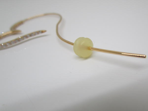 4464 K18PGハートピアス ダイヤモンド0,8カラット - 画像 (8)