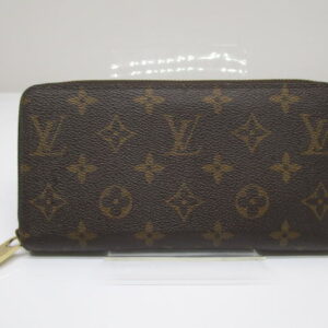 4611 ルイヴィトン ジッピーウォレット モノグラム M41896 コクリコ ラウンドファスナー長財布