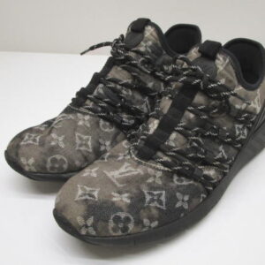 4612　ルイヴィトン　ファストレーンライン　スニーカー　1A5B8Y　モノグラムデニム　サイズ8　26～26,5cm