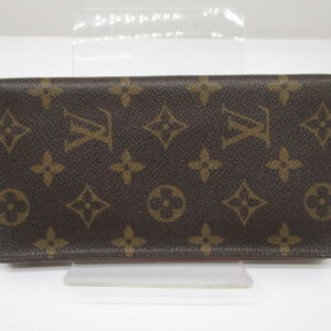 4615 ルイヴィトン ポルトカルトクレディ円 モノグラム M60825 2つ折り長札入れ カード入れ