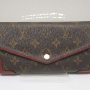4616 ルイヴィトン ポルトフォイユサラレティーロ モノグラム M61184 2つ折り長財布