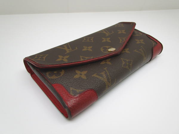 4616 ルイヴィトン ポルトフォイユサラレティーロ モノグラム M61184 2つ折り長財布 - 画像 (2)