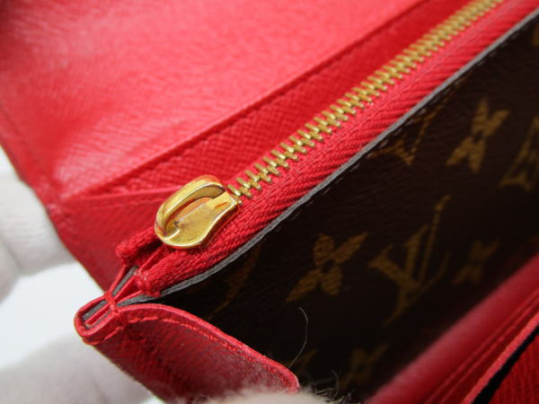 4616 ルイヴィトン ポルトフォイユサラレティーロ モノグラム M61184 2つ折り長財布 - 画像 (8)