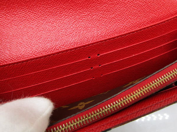 4616 ルイヴィトン ポルトフォイユサラレティーロ モノグラム M61184 2つ折り長財布 - 画像 (9)