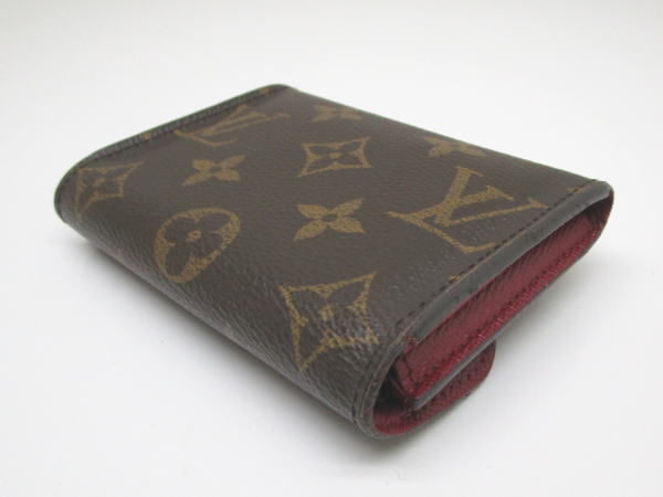 4617 ルイヴィトン ポルトモネロザリ モノグラム M41939 フーシャ コインケース *イニシャル刻印あり - 画像 (3)