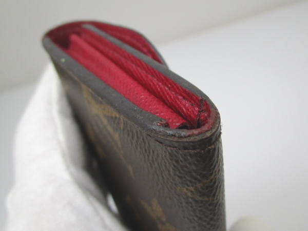 4617 ルイヴィトン ポルトモネロザリ モノグラム M41939 フーシャ コインケース *イニシャル刻印あり - 画像 (4)