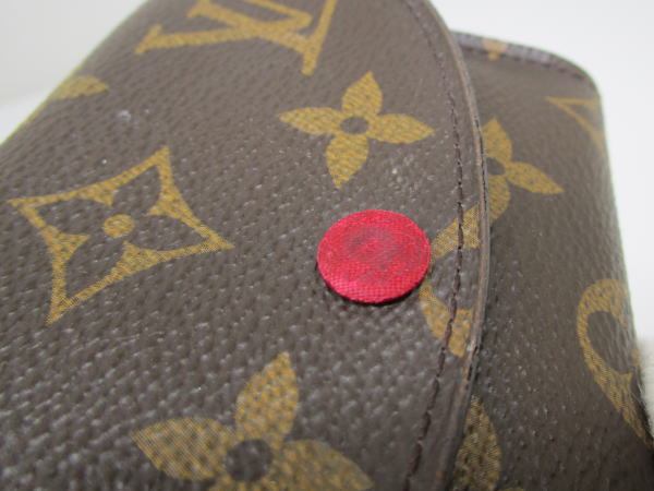 4617 ルイヴィトン ポルトモネロザリ モノグラム M41939 フーシャ コインケース *イニシャル刻印あり - 画像 (10)