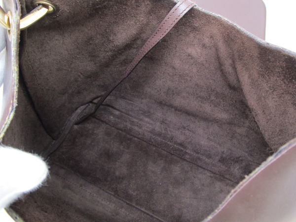 823 グッチ ショルダーバッグ ハンドバッグ バンブー 001・1998・1883 レザー - 画像 (7)