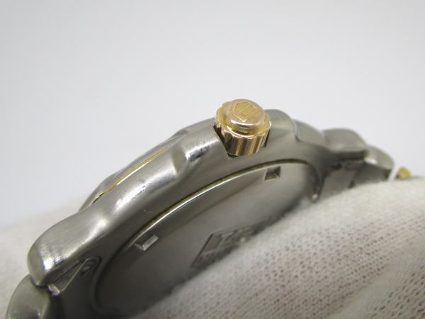 1545 タグホイヤー 6000シリーズ クロノメーター WH5153 K18/SS 自動巻き - 画像 (5)