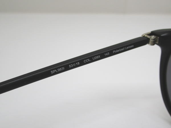 2347 ポリス サングラス SPL9831 マットブラック - 画像 (4)