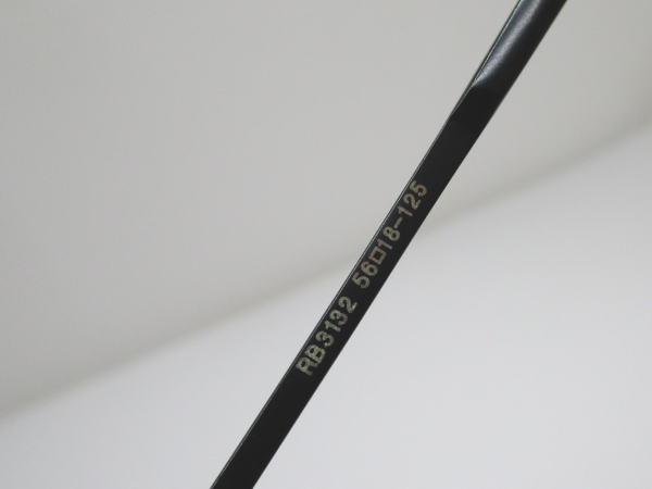 2348 レイバン サングラス RB3132 ブラック - 画像 (4)