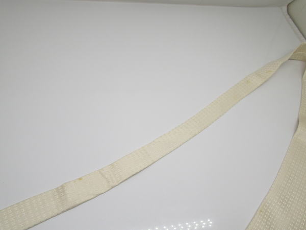 443 エルメス ネクタイ シルク100% Hロゴ 038189T-31 パールホワイト - 画像 (9)
