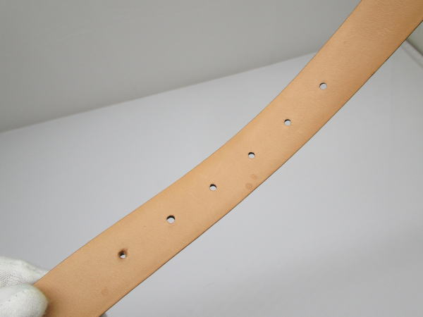 1116 コーチ ベルト レザー ブラック 85 78~90cm - 画像 (4)