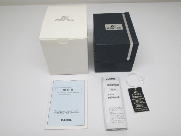 1553 カシオ エディフィス EQB-1100 電波ソーラー腕時計 モバイルリンク 新品 - 画像 (10)