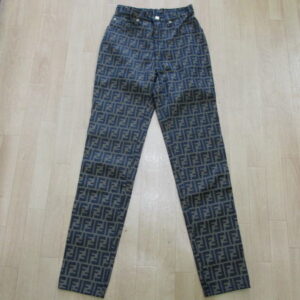 2386 フェンディ パンツ ズッカライン レディース 27インチ D-HG-1234