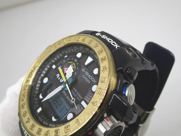 1558 カシオ ガルフマスター Gショック GWN-1000F タフソーラー搭載 ソーラー電波時計 - 画像 (8)